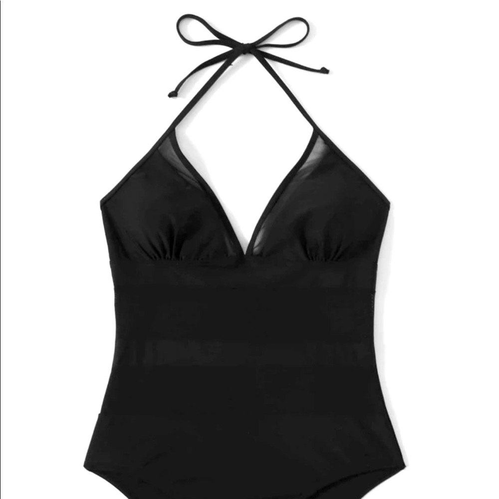 BRAND NEW Black One Piece Swimsuit XL
